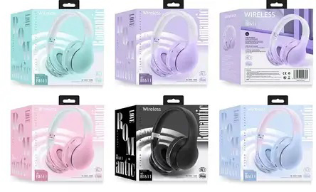 Bluetooth наушники HZ-BT611 (розовый)