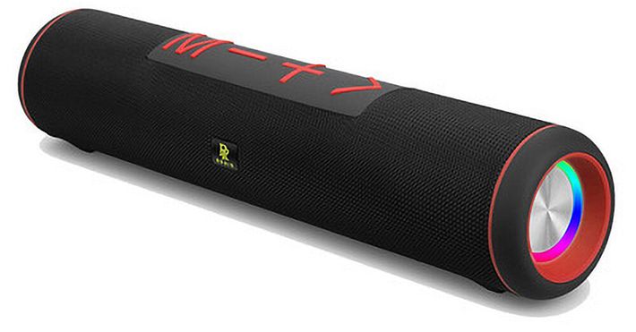 Bluetooth колонка "Romis" RM-S8200 TWS 1+1 (черно-зеленый)