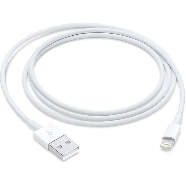 Кабель USB A1480 lightning (1m) (белый)