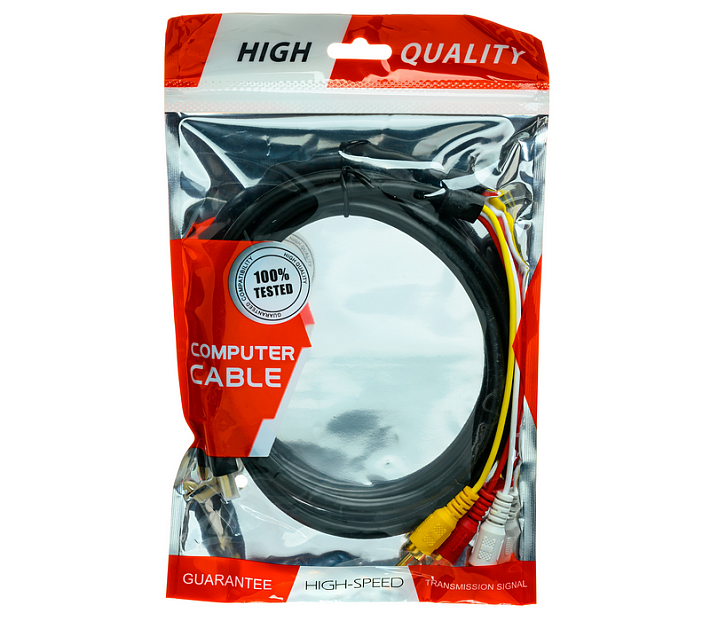 Кабель HDMI - to 3xRCA(M) 1,5 m