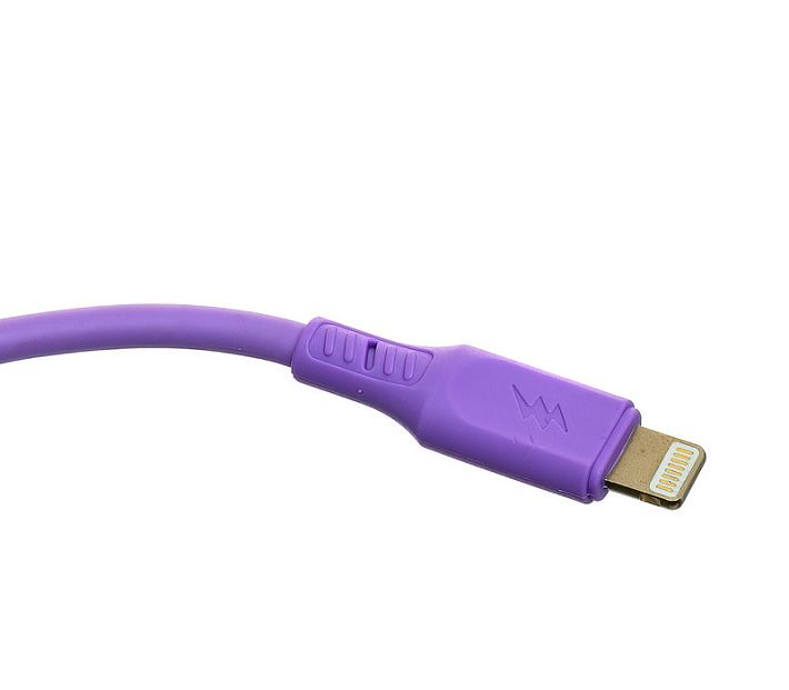 Кабель USB SKYDOLPHIN S21L lightning 2.4A 1m (сиреневый)