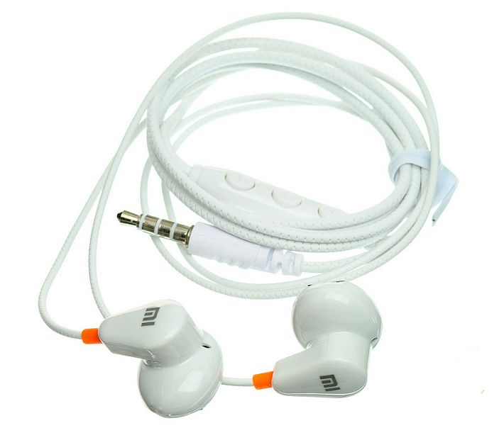 Наушники Xiaomi V40 (вкладыши, с микрофоном) (белый)
