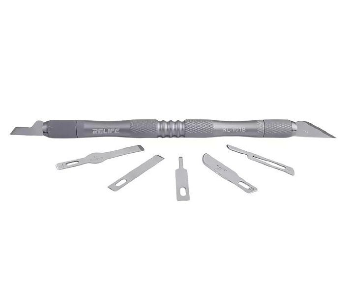 Скальпель двухсторонний Relife RL-101B 8in1