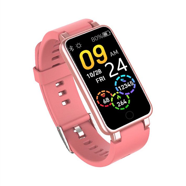 Смарт часы "Smart Bracelet" C2 Plus (розовый)