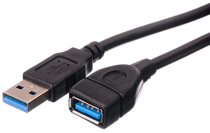 Кабель USB "Акс" Am - Af (папа - мама) 5 m