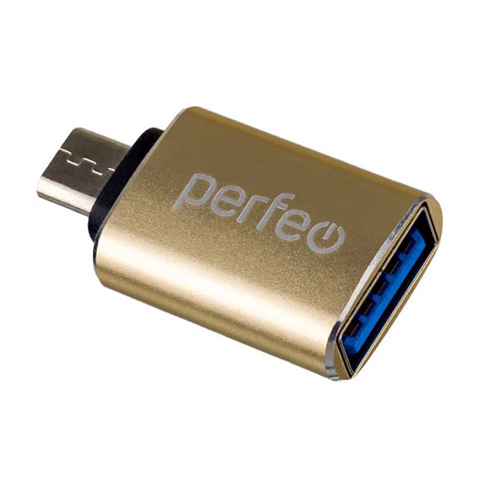 OTG переходник Perfeo USB 3.0 - microUSB (PF-VI-O012)