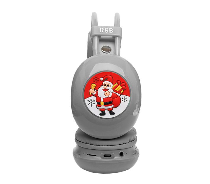 Bluetooth наушники "Merry Christmas" PG-706G (серый)