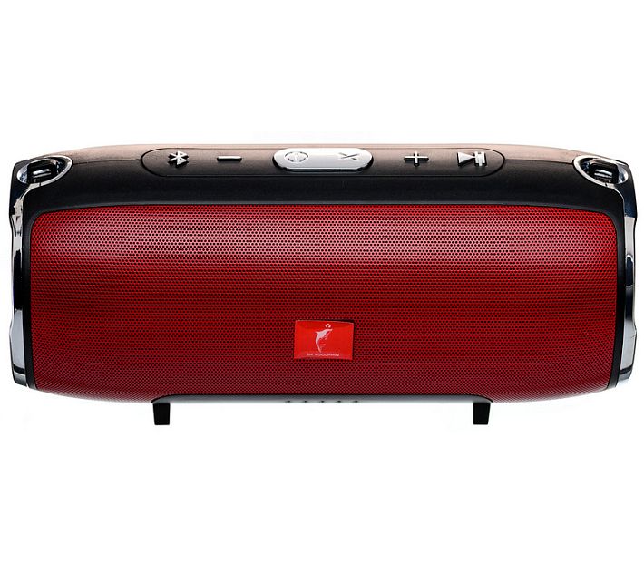 Bluetooth колонка SKYDOLPHIN ST70 TWS 1+1 (красный)