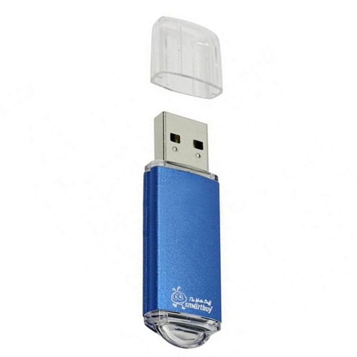 USB накопитель Smart Buy 16Gb V-Cut (синий)