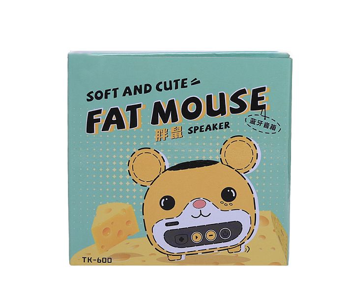 Bluetooth колонка "Fat Mouse" TK-600 5W (желтый)