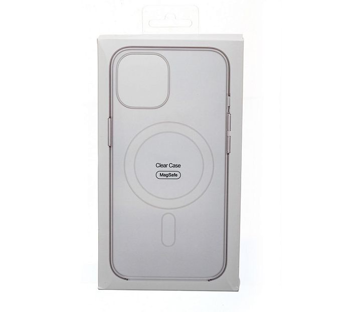 Чехол-накладка "MagSafe" для iPhone 14 (прозрачный)