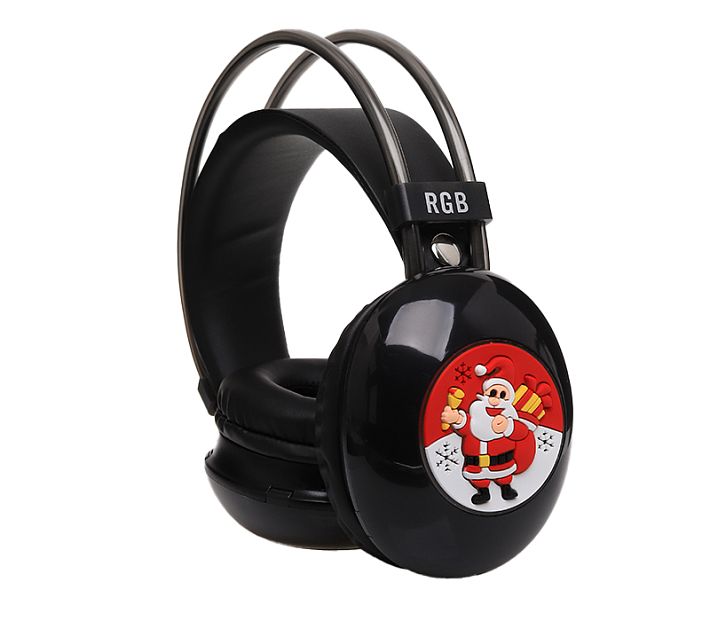 Bluetooth наушники "Merry Christmas" PG-706G (черный)