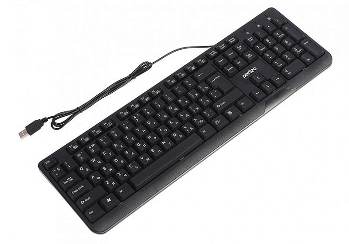 Клавиатура проводная Perfeo CLASSIC (PF-3093) (черный)