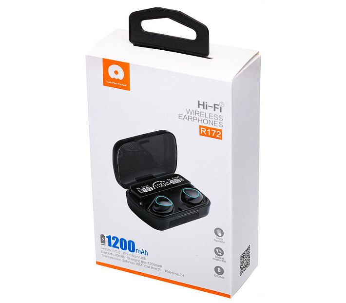 Bluetooth наушники WUW R172 (БИ) (черный)
