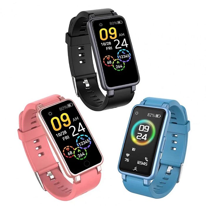 Смарт часы "Smart Bracelet" C2 Plus (мятный)