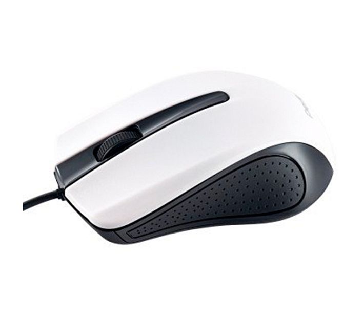 Мышь проводная Perfeo RAINBOW (PF-3440) (черно-белый)