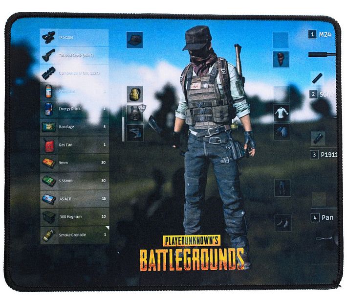 Коврик для мыши R-8 "BATTLEGROUNDS" 29cm*24cm
