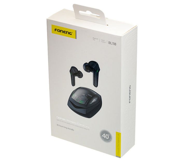 Bluetooth наушники FONENG BL118 40h (черный)