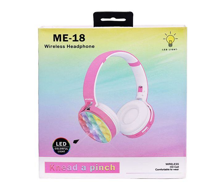 Bluetooth наушники "POP IT" ME-18 (белый)